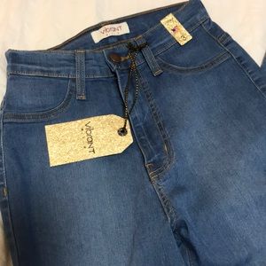 Light Blue High Waisted Bellbottom Jeans